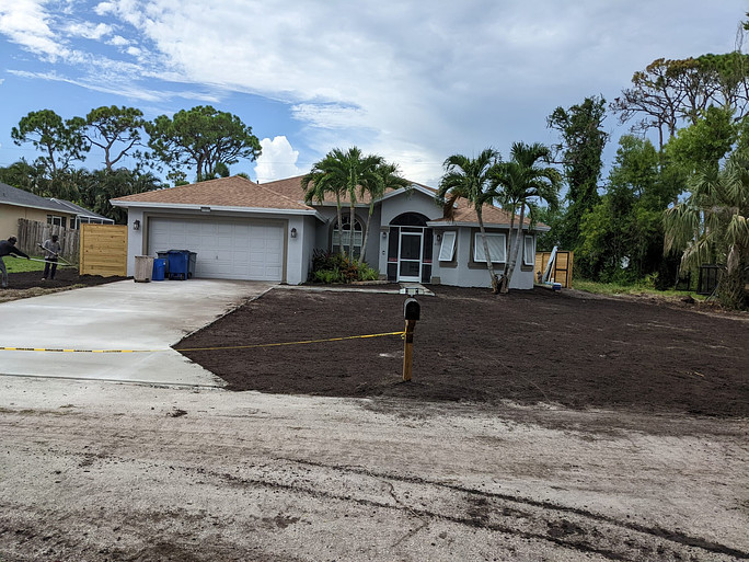 st petersburg sod installation project