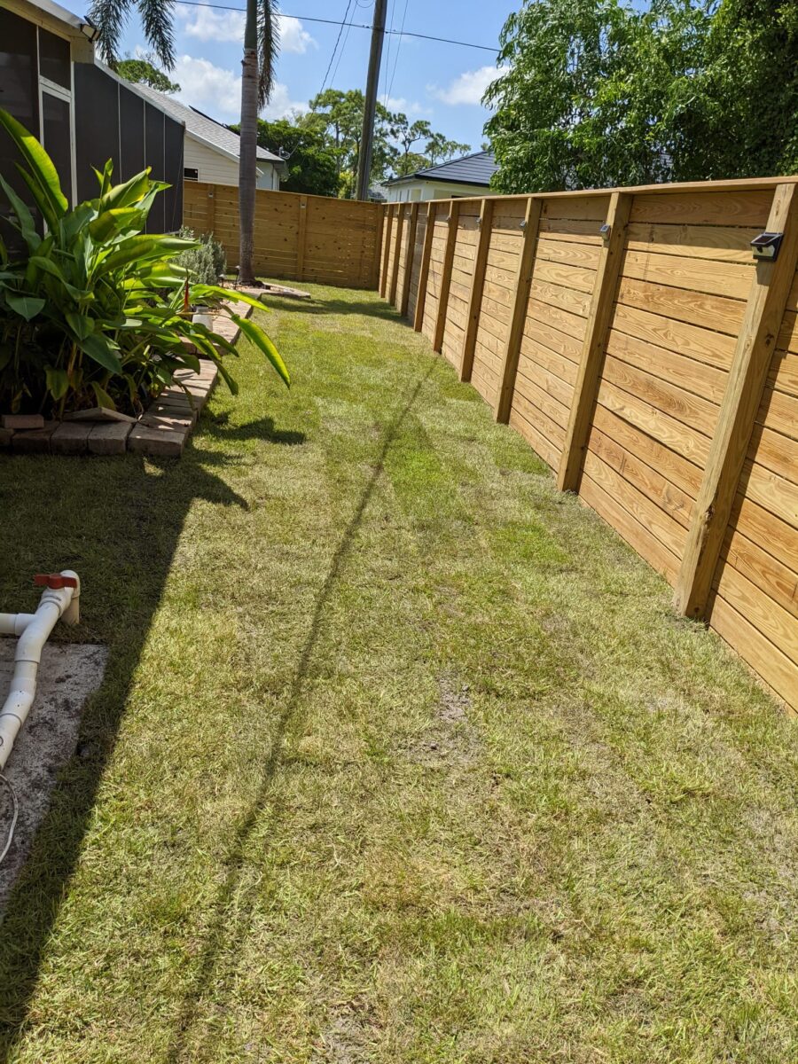 Myakka sod installation project
