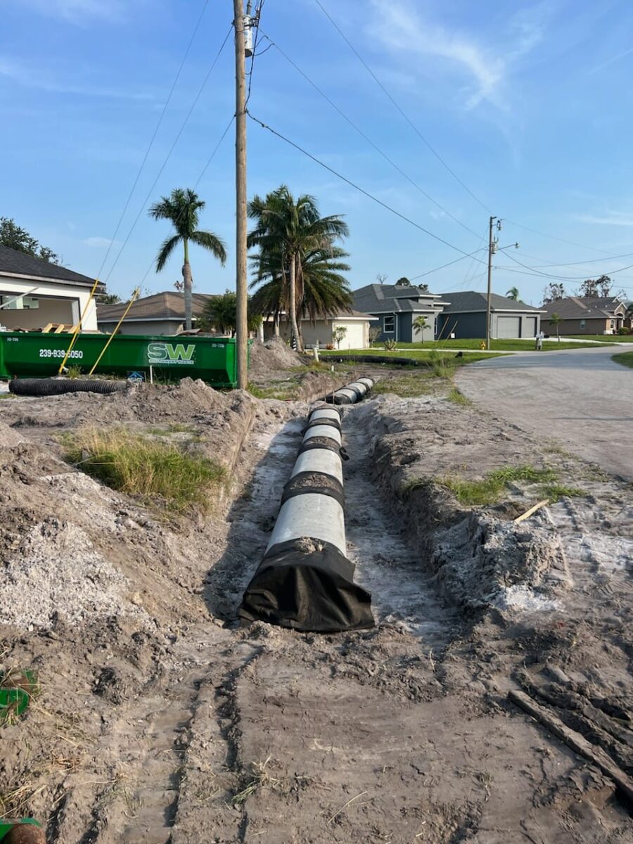 grading for drainage